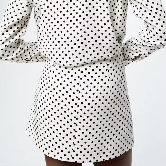 POLKA DOT MINI SKIRT