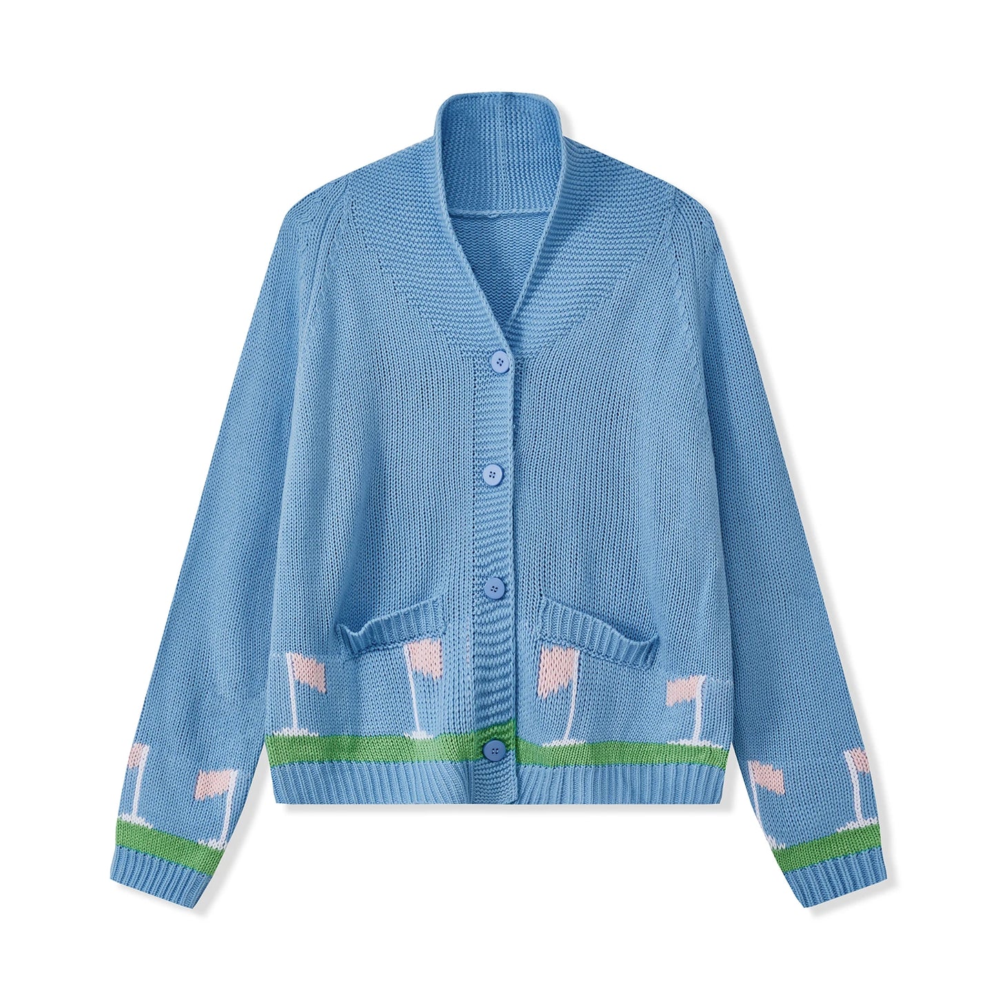 GOLF SCENE CARDIGAN