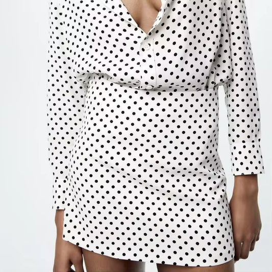 POLKA DOT MINI SKIRT