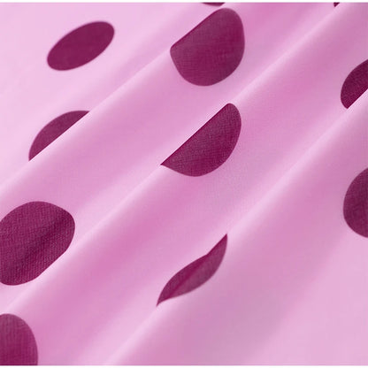 ATHENA POLKA DOT HALTER PINK MAXI DRESS