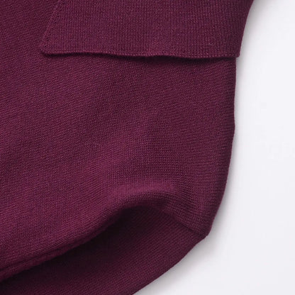 VIOLET BUTTON SWEATER