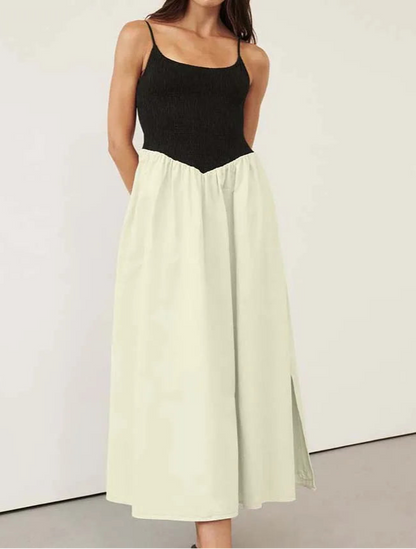 BLACK & WHITE COTTON DRESS