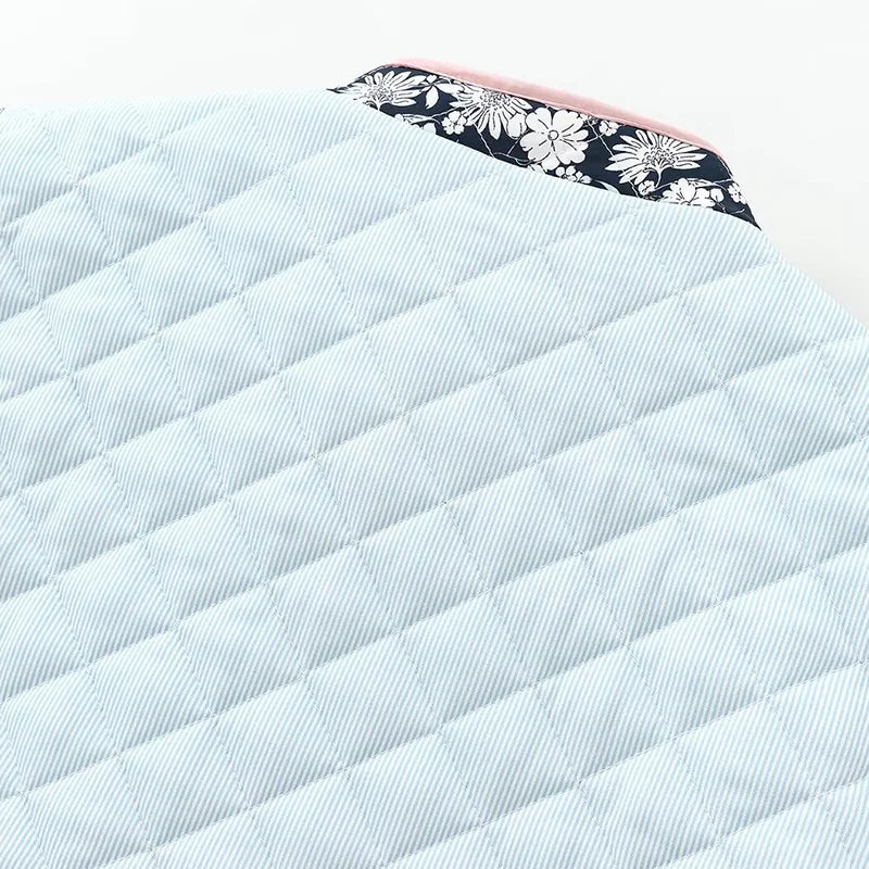 FLORAL PATCHWORK PUFFER JACKET