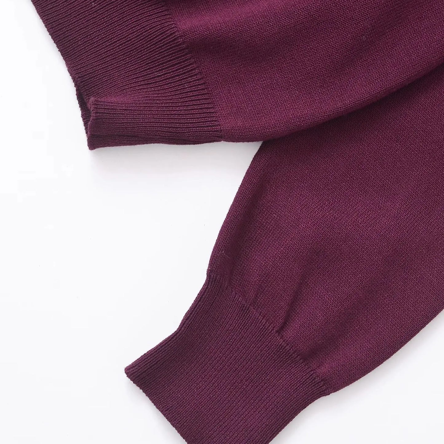 VIOLET BUTTON SWEATER